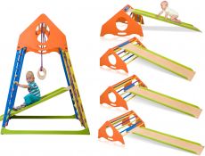 Дитячий спортивний комплекс SportBaby KindWood Color Plus